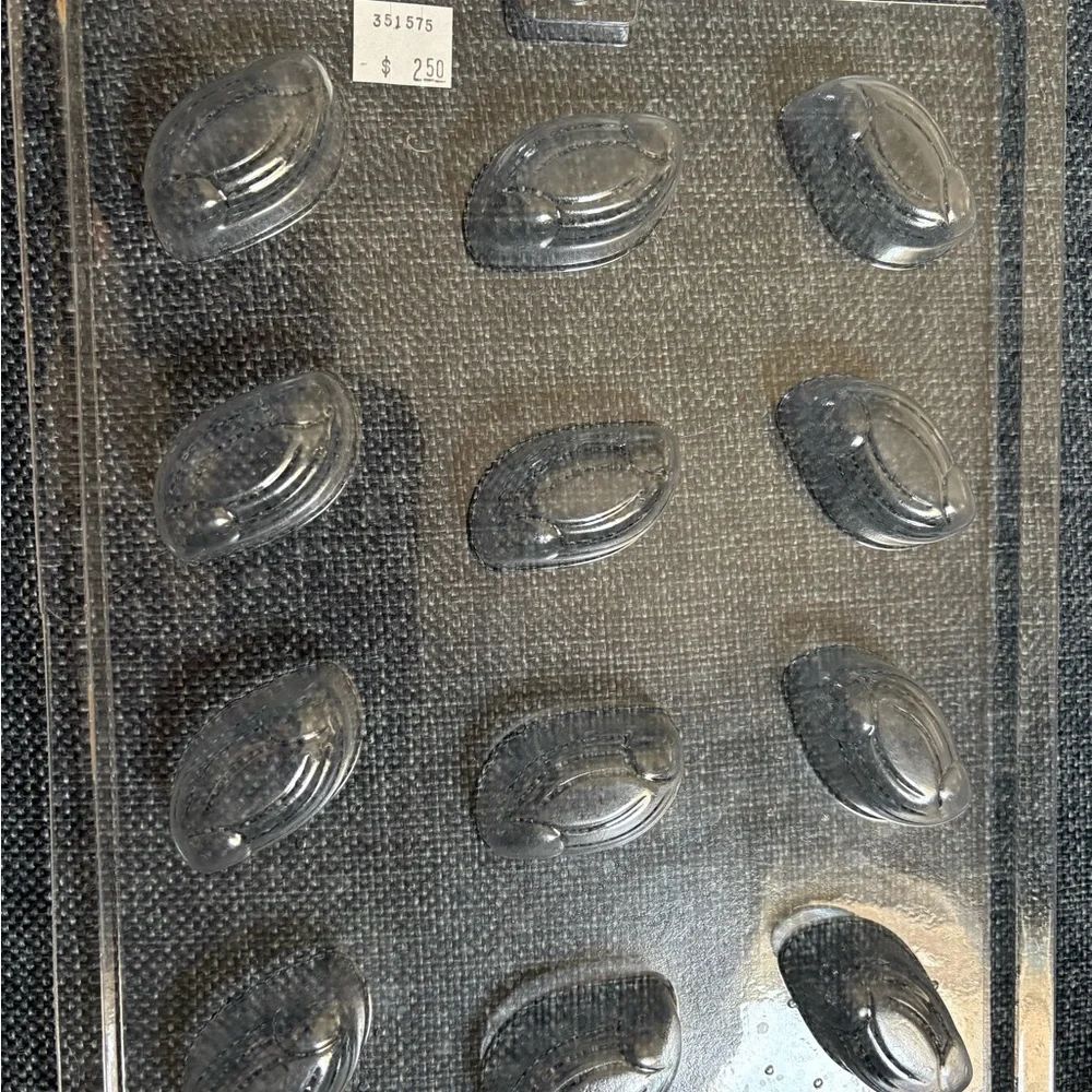 Clear Plastic Chocolate Mold Bundle - 12